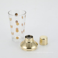500ml stainless steel shaker with glass body